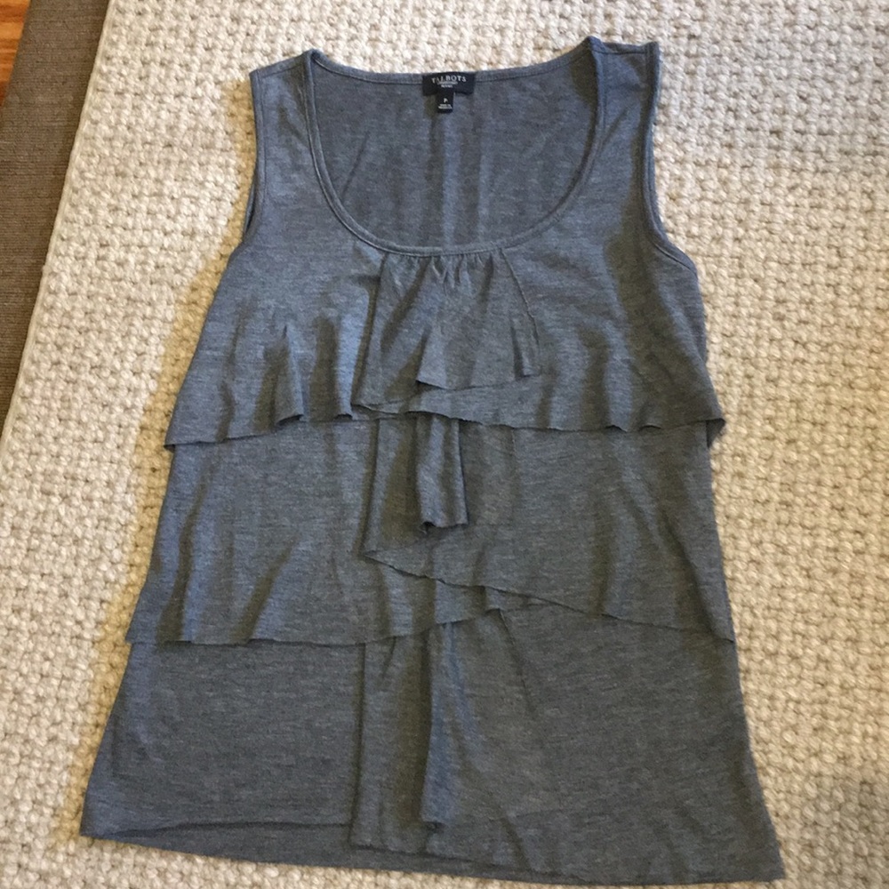 Talbots Ruffle Tank